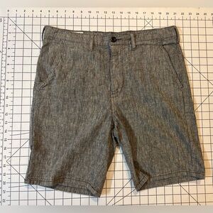 Levi Strauss Men’s Size 33 Gray Flat Front Chino Style Shorts